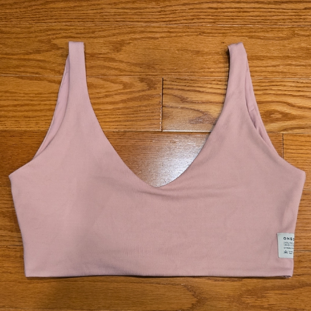 ONEONE V Neck Bra Blush (Size L)